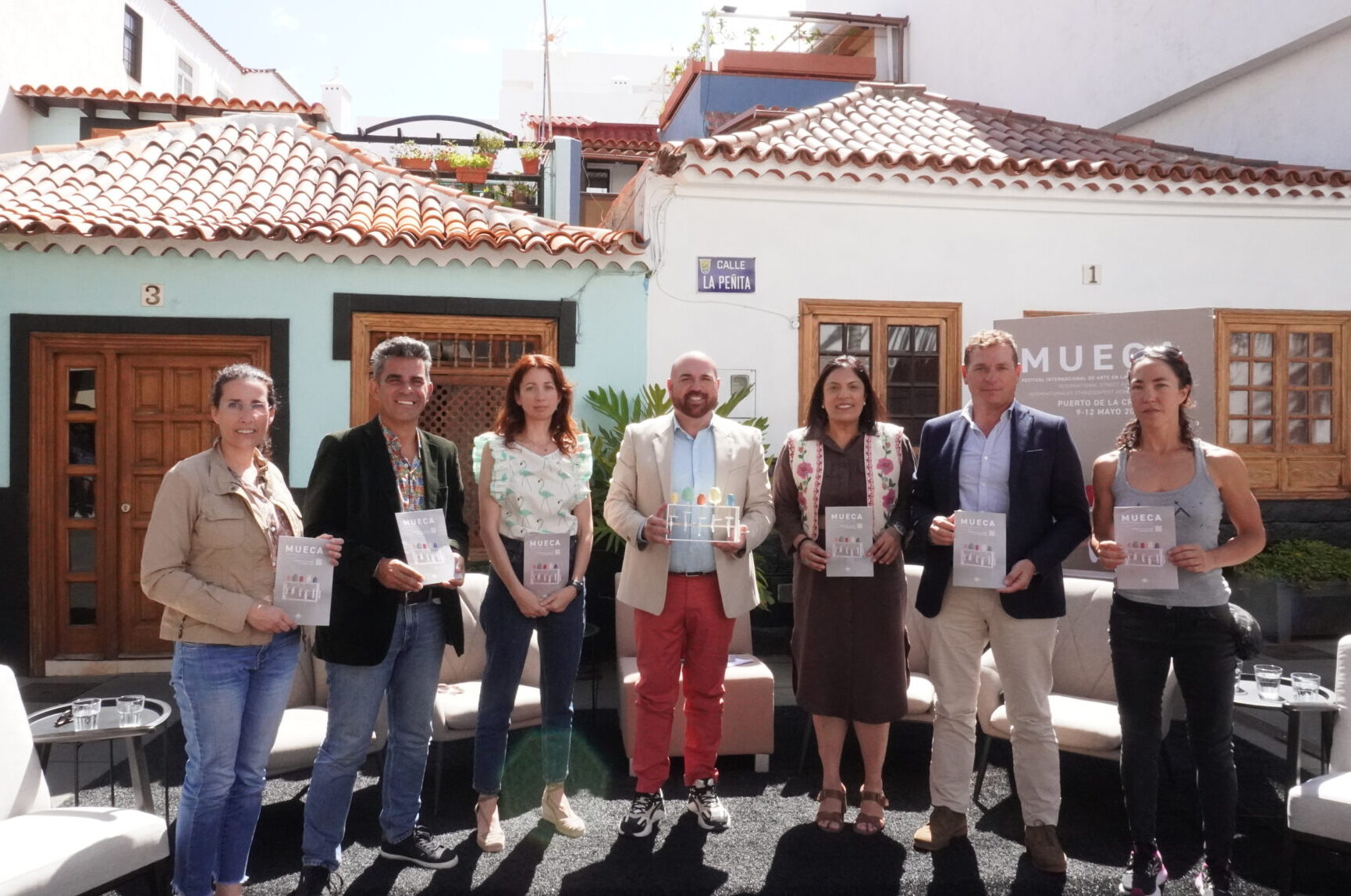 Puerto de la Cruz se prepara para celebrar la XXII edición del Festival Internacional de Arte en la Calle MUECA